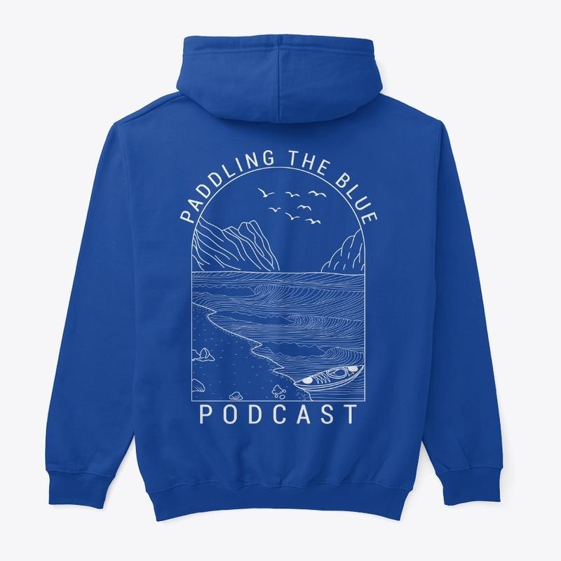 Seascape hooded sweatshirt